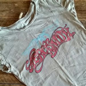 Aerosmith wings logo t shirt